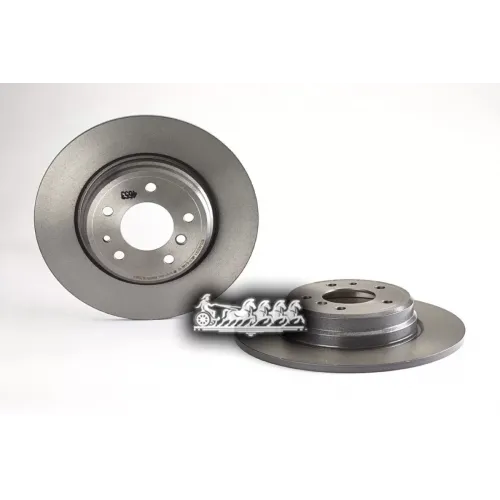 Диск Тормозной Bmw 7(E38)/8(E31) 95- Задн. (Мин. 2 Шт.) Brembo 