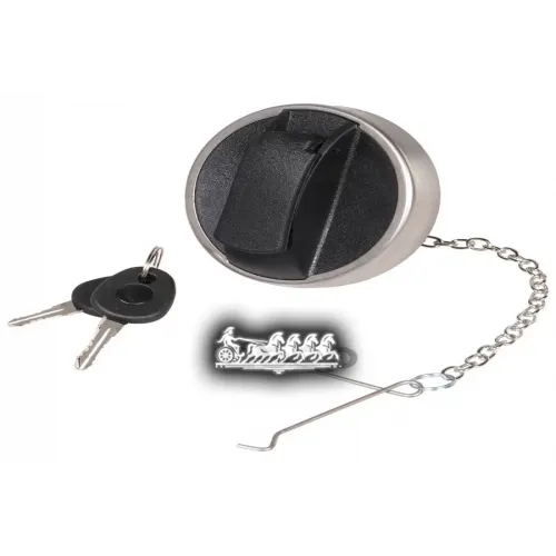 Крышка Топлив. Бака 60Мм С Ключами. Защитой И Цепочкой. Для А/М Scania. Пласт./Метал. AIRLINE 