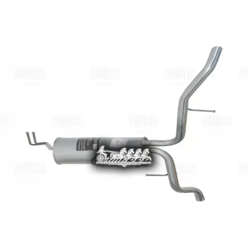 Глушитель Fiat Albea (02-) 1.4I/1.6I Осн. (Алюм. Сталь) Trialli EMM 1015