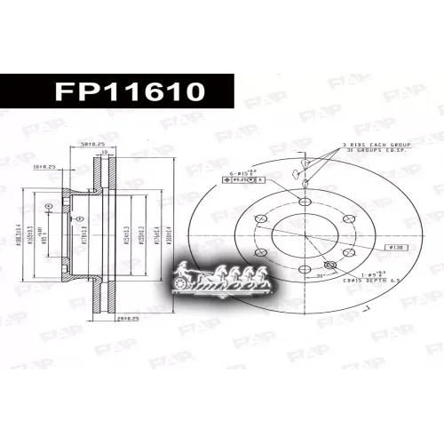 Диск Тормозной Mb Sprinter FAP 