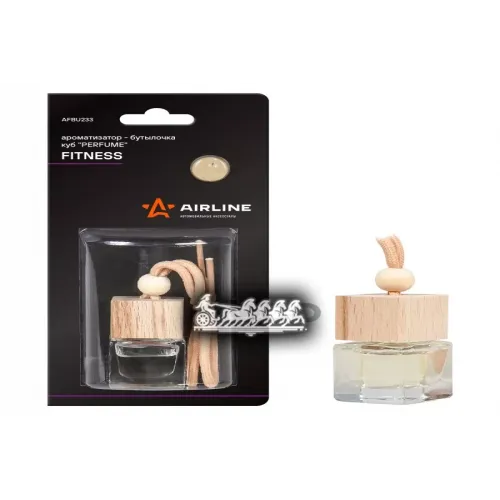 Ароматизатор-Бутылочка Куб Perfume Fitness AIRLINE 