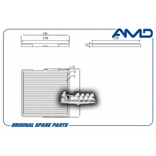 Фильтр Салонный AMD 