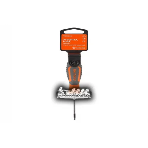 Отвертка Torx Tx8x60 С Эргономичной Рукояткой Магнитная Пласт.подвес AIRLINE 