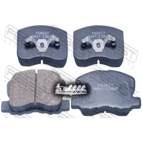 Колодки Тормозные Передние Mitsubishi Colt/Colt Plus Z20# 2002.10- [Jpn] Febest 0401-Z39AF