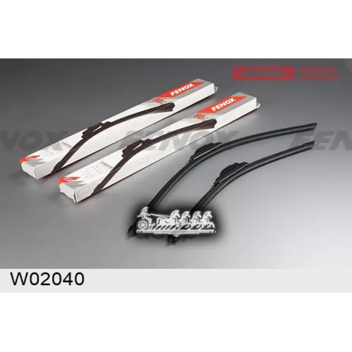 Щётки С/О 600/600Мм Бескаркасная 14 В 1 FENOX 