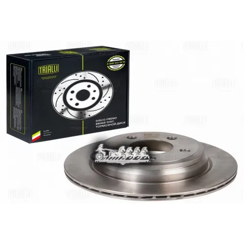 Диск Тормозной   Bmw X1 (E84) (09-)/1 (E81) (04-)/3 (E90) (05-) Зад. D=300 (Df 261003) Trialli 
