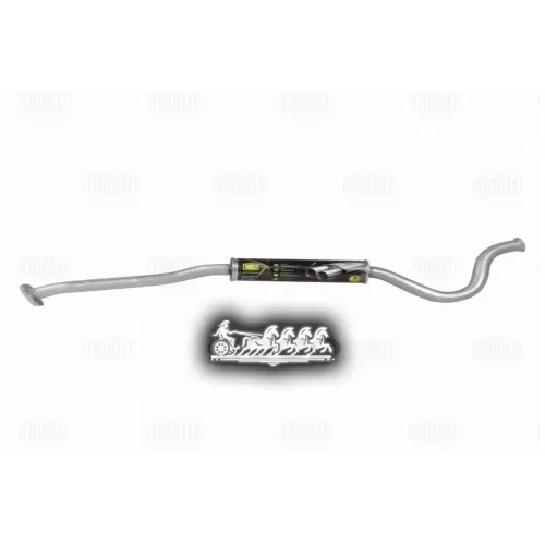 Резонатор Lada 2104I Евро-3 Доп. (Нерж. Алюм. Сталь) Trialli 