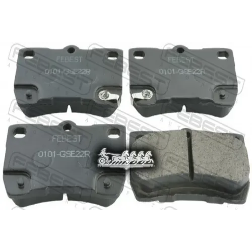 Колодки Тормозные Задние Toyota Crown Grs182 2004.11-2008.02 [Gr] Febest 0101-GSE22R