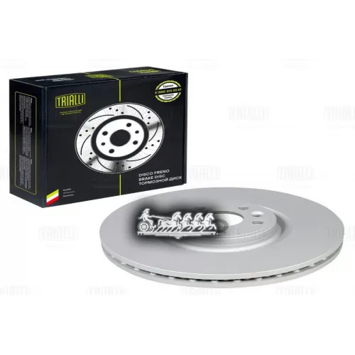 Диск Тормозной Land Rover Discovery 11- Перед. Trialli 