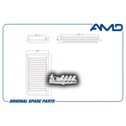 Фильтр Воздушный AMD 