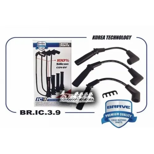 Высоковольтные Провода Силикон BRAVE 