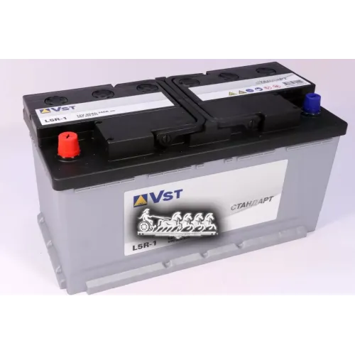 Аккумулятор 12V 90Ah 740A 353Х175х190 Полярность 1 VST 