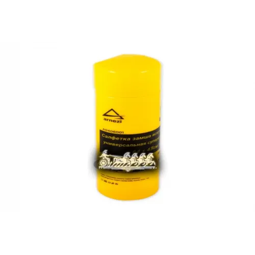 Салфетка Замша Искусственная 3D Универсальная Супервпитывающая 43X64см Тубус ARNEZI 