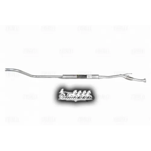 Глушитель Для А/М Лада Vesta (19-) Доп. (Резонатор) С Гофрой Н/О (Нерж. Алюм. Сталь) (Eam 0140) Trialli 