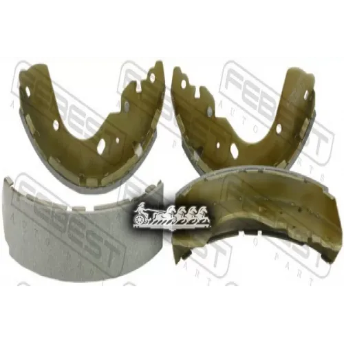 Колодки Тормозные Задние (Барабанные) Febest 0202-D40TR