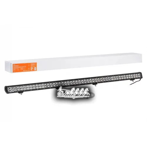 Фара Светодиодная (Балка) Двухрядная 96Led, Комбин.свет, 288Вт, 1116Х78х65мм, 12/24В AIRLINE 