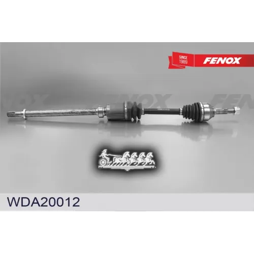 Привод В Сборе Nissan X-Trail T31 2.5 07-15 Прав. Cvt FENOX 
