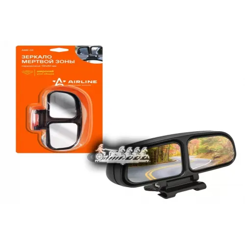 Зеркало Парковочное/Мертвой Зоны 130*50 Мм AIRLINE 