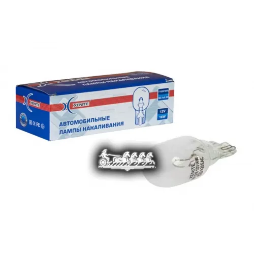 Лампа Накаливания W16w (12V) (Цена За 1 Шт.) Xenite 