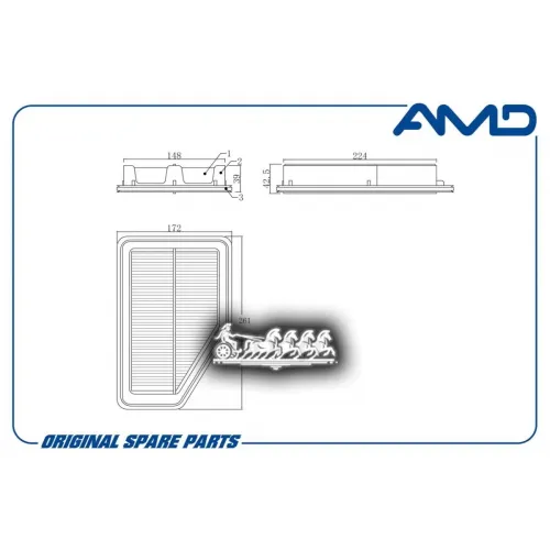 Фильтр Воздушный AMD 
