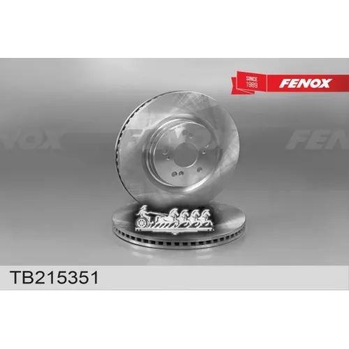 Диск Тормозной Haval F7/F7x 1.5-2.0 18- Передний D 320Мм. FENOX 
