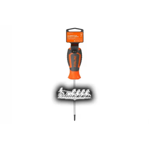 Отвертка Крестовая Ph00x100мм, Магнитный Наконечник, Пласт.подвес AIRLINE 