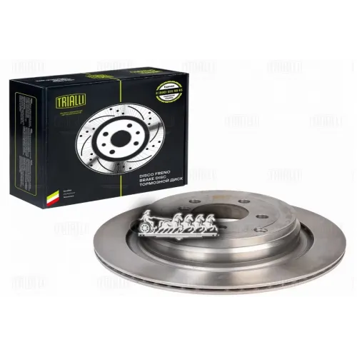 Диск Тормозной Land Rover Range Rover Iii 02- Задн. D=354 Trialli 