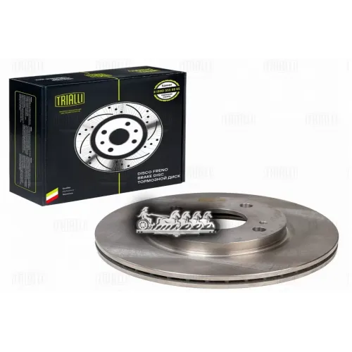 Диск Тормозной   Ford Fiesta Vi (08-) Перед. D=258 (Df 106110) Trialli 