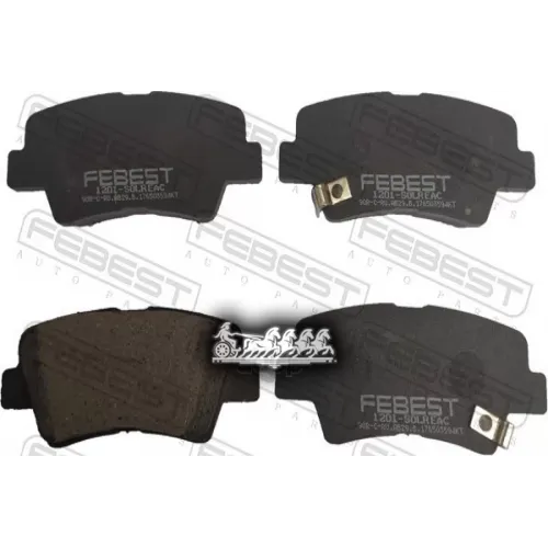 Колодки Тормозные Задние Febest 1201-SOLR