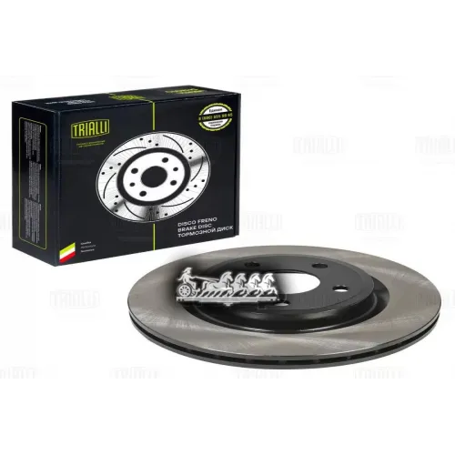 Диск Тормозной Mercedes Cla (C117/X117)/ Gla (X156) Задний Вент.d 256Мм (Окраш.) Trialli DF 190425