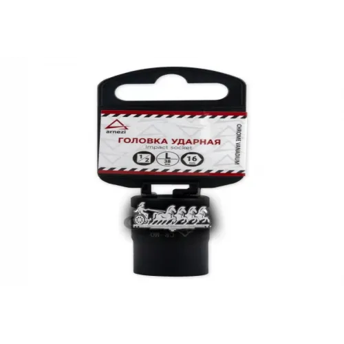 Головка Ударная 1/2Dr 6-Гр. 16 Мм Cr-Mo. На Холдере ARNEZI 