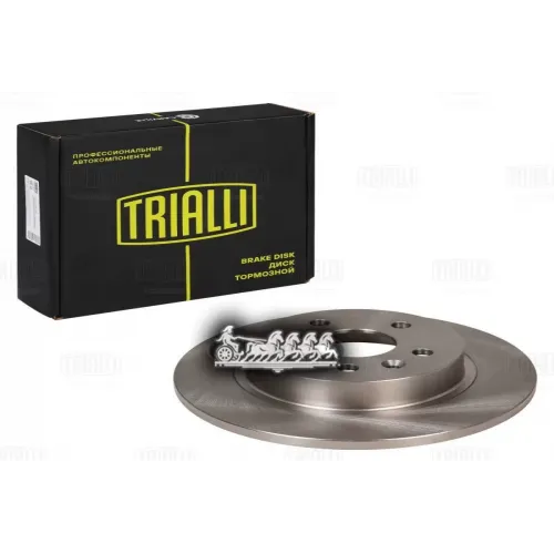 Диск Тормозной Chevrolet Cruze 09- Задн. D268mm 15 Trialli 