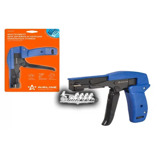 Инструмент Для Затяжки И Обрезки Кабельных Стяжек (Шир. 22-48 Мм) Металл AIRLINE 