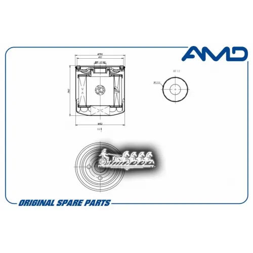 Фильтр Масляный AMD 
