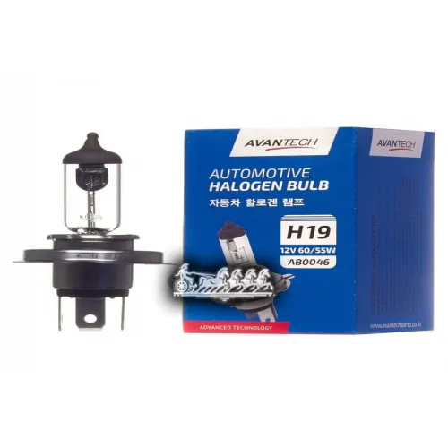 Лампа H19 12V 60/55W 1750 Lm/1200 Lm AVANTECH 