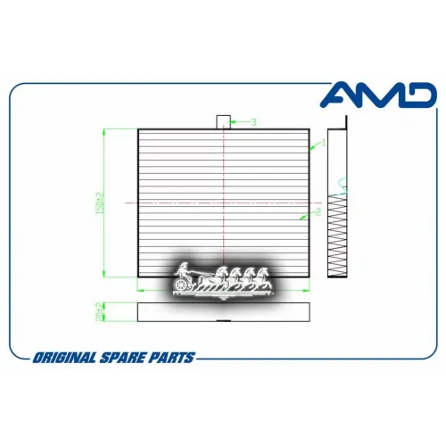 Фильтр Салонный AMD 