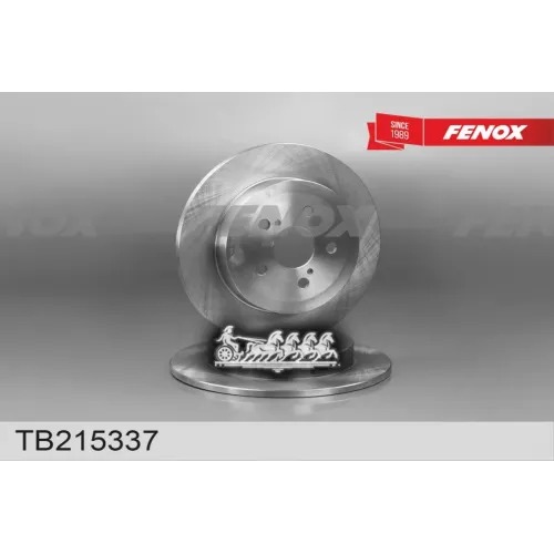 Диск Тормозной Geely Atlas 18- Задний D 308Мм. FENOX 