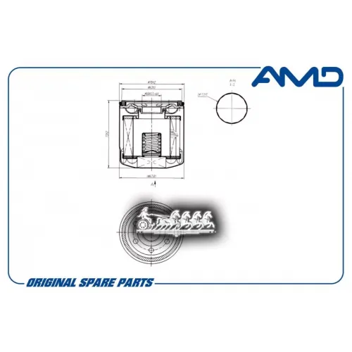 Фильтр Масляный AMD 
