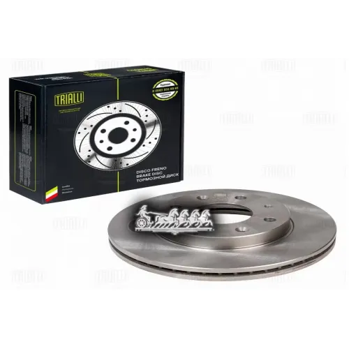 Диск Тормозной Hyundai Elantra (00-)/Matrix (01-) Перед. D=257 Trialli 