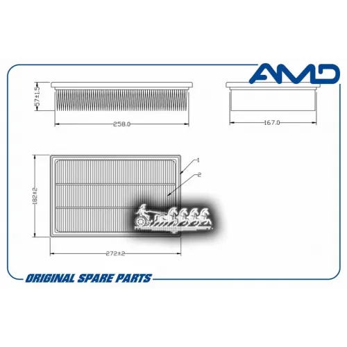 Фильтр Воздушный AMD 