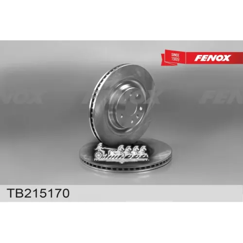 Диск Тормозной Chety Tiggo 4/8/8 Pro 18- Передний D 324Мм. FENOX 