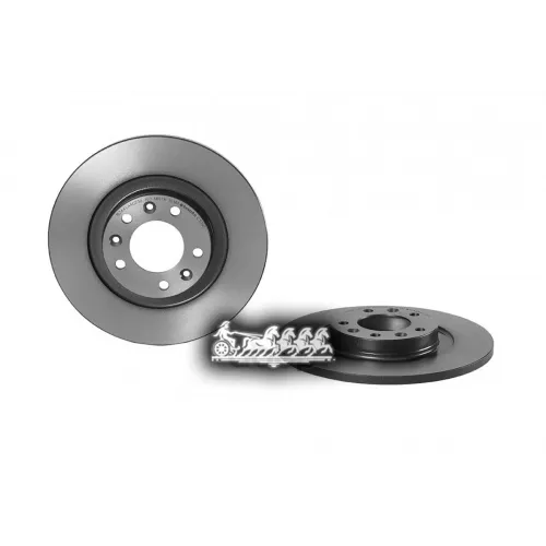 Диск Тормозной Psa C4/308 13- Задн. (Мин. 2 Шт.) Brembo 