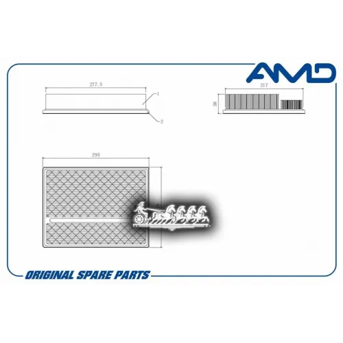 Фильтр Воздушный AMD 