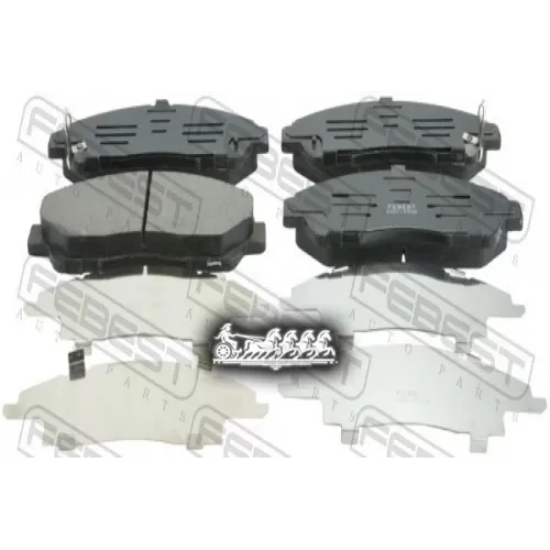 Колодки Тормозные Передние Комплект Febest 0301-YD2F