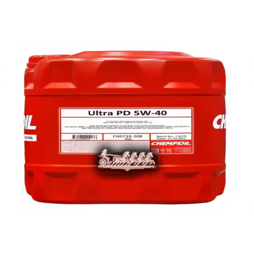 CHEMPIOIL 5W-40 Ultra Pd Api Sn/ Ch-4, C2/ C3 20Л (Синт. Мотор. Масло)