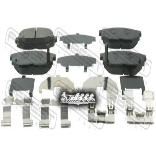Колодки Тормозные Задние Комплект Febest 0801-G12R
