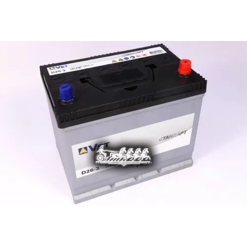 Аккумулятор 12V 75Ah 680A 258Х174,5Х223 Полярность 0 VST 