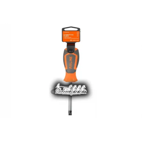 Отвертка Torx Tx40x100мм, Магнитный Наконечник, Пласт.подвес AIRLINE 