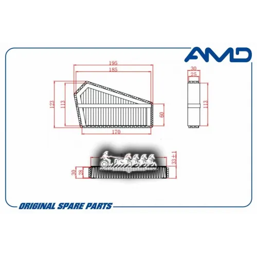 Фильтр Салона Угольный AMD 