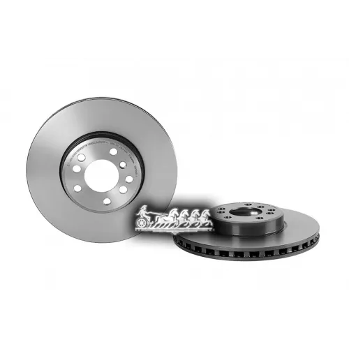 Диск Тормозной Bmw X3(E83)/X5(E53) 00- 3.0-4.4 Вент. Перед. (В Упак. 1 Шт.) Brembo 